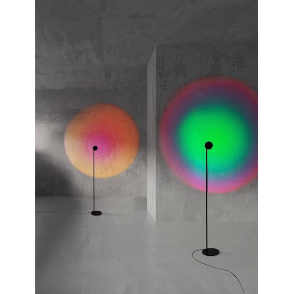 Matt fekete fém LED állólámpa hajlítható szerkezettel-dimmelhető (magasság 121 cm) Irida – Nova Luce-image-1