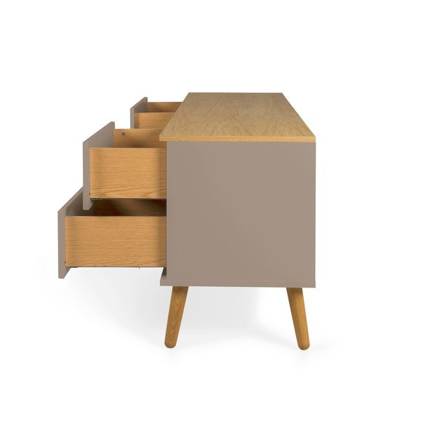 Dot barna TV-állvány, 162 x 60 cm - Tenzo-image-3