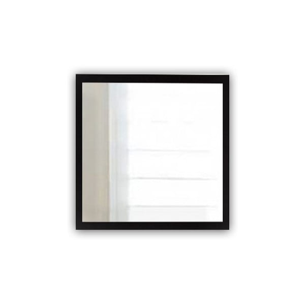 Setayna 4 db-os fali tükör szett fekete kerettel, 24 x 24 cm - Oyo Concept