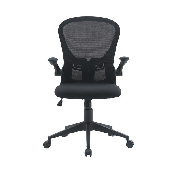 Fekete kárpitozott irodai szék Kempton – Yes Everyday-image-1