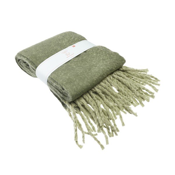 Zöld takaró 127x185 cm – Rex London-image-3