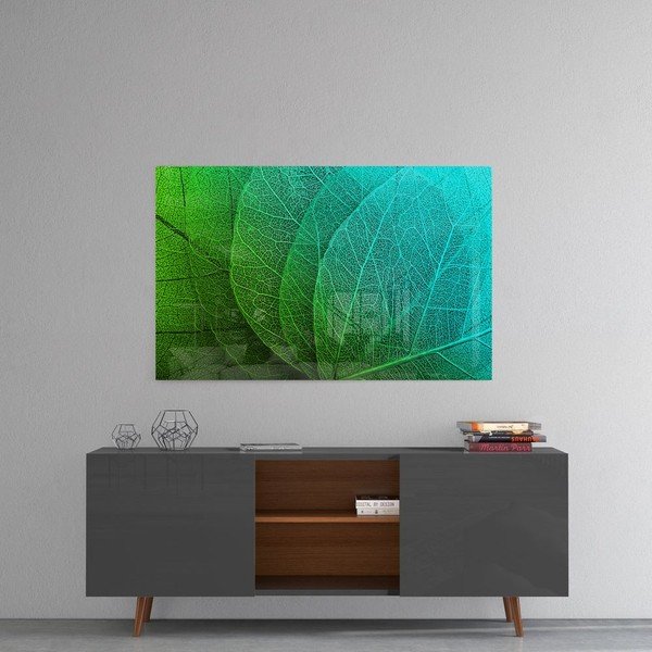 Green Leaf üvegezett kép - Insigne-image-1