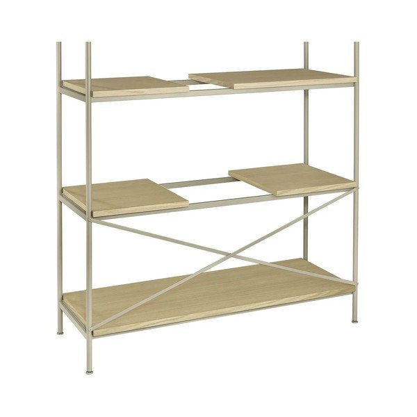 Natúr színű polcos állvány tölgyfa dekorral 105x170x40 cm Sukoya – Blomus-image-3