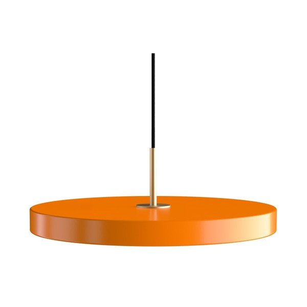 Narancssárga LED függőlámpa fém búrával ø 43 cm Asteria Medium – UMAGE