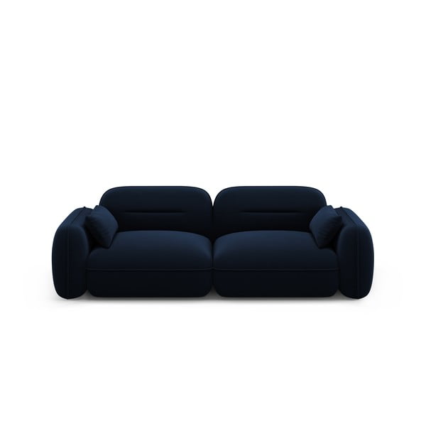 Sötétkék bársony kanapé 230 cm Audrey – Interieurs 86
