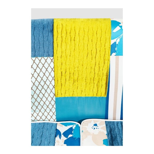 Patchwork Stripes kétszemélyes kanapé - Kare Design-image-3