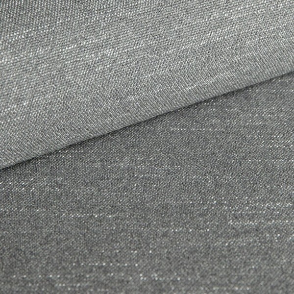 Világosszürke kárpitozott ágyneműtartós franciaágy 180x200 cm Pearl – Maison de Rêve-image-1