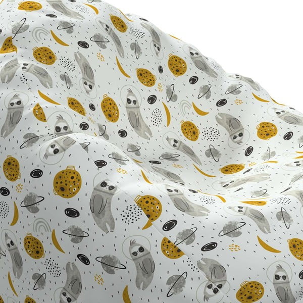 Szürke gyerek babzsákfotel Magic  - Yellow Tipi-image-1