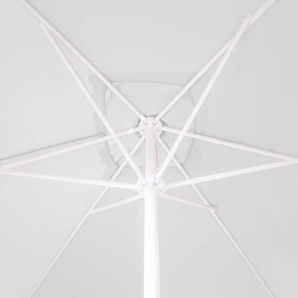 Fehér napernyő ø 300 cm Alba – LDK Garden-image-1