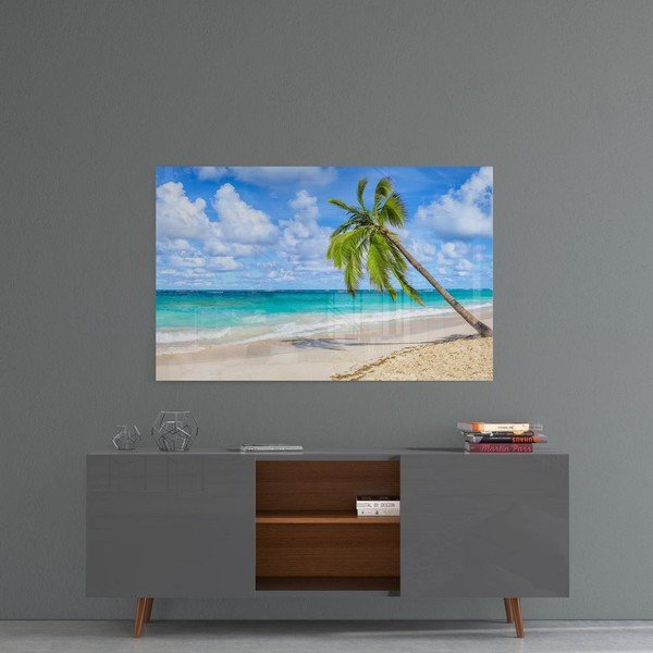 Beach üvegezett kép - Insigne-image-1
