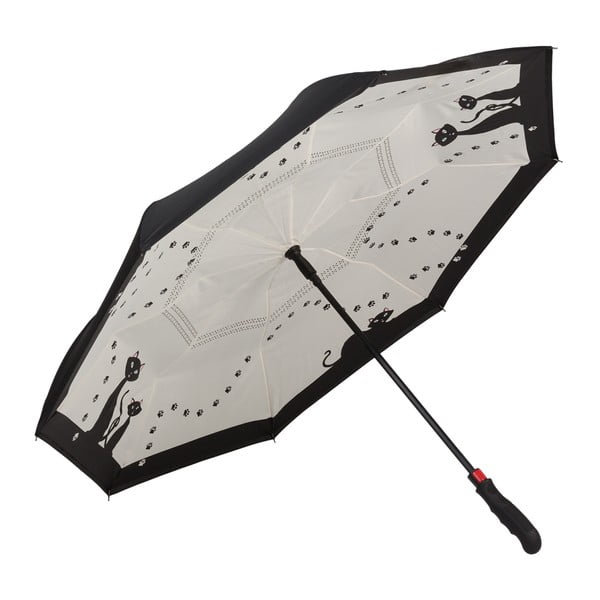 Black Cats FlicFlac golfütő nyelű esernyő - Von Lilienfeld