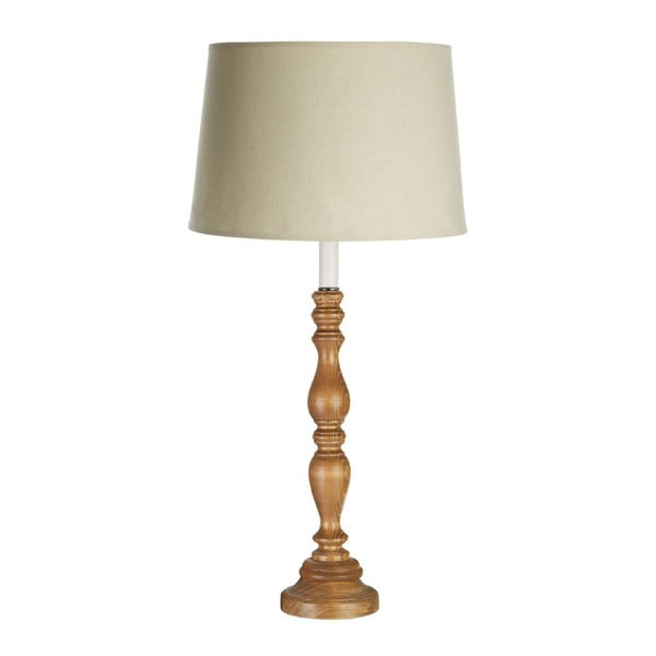 In-line asztali lámpa szürke lámpaernyővel - Premier Housewares