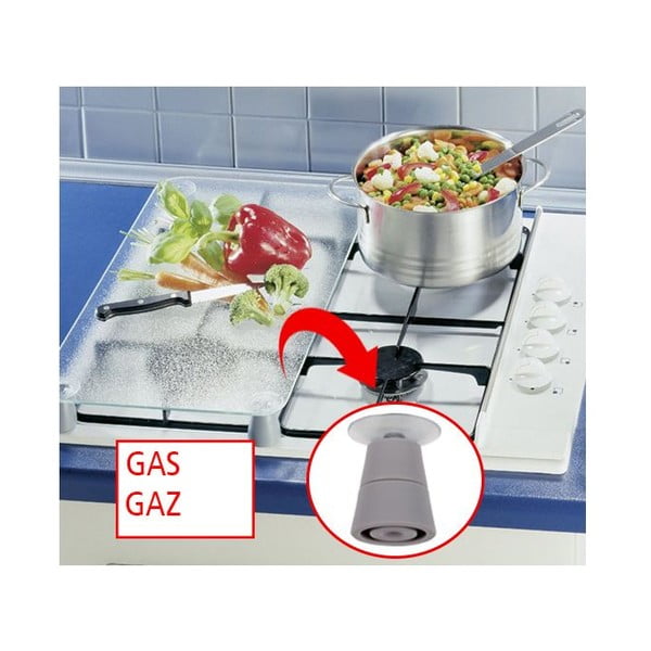 Edzett üveg tűzhely fedőlap szett 2 db-os 30x52 cm Caprese – Wenko-image-2