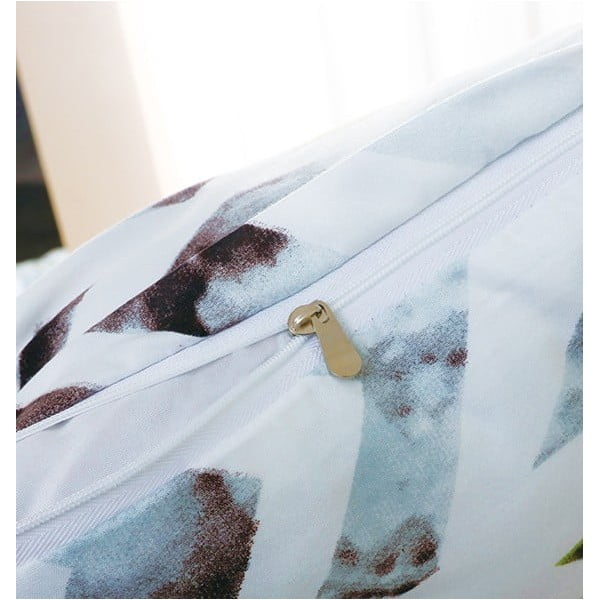 Egyszemélyes hatrészes mikroszatén ágyneműhuzat 140x200 cm Madison – JAHU collections-image-2