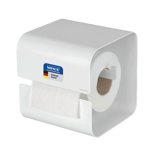 Fehér öntapadós acél Turbo-Loc WC-papír tartó Lizan – Wenko-image-3