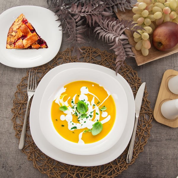 Üveg étkészlet 18 db-os LUNA – Orion-image-1