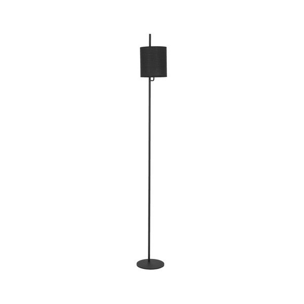 Fekete fém állólámpa (magasság 176 cm) Yama – Nova Luce