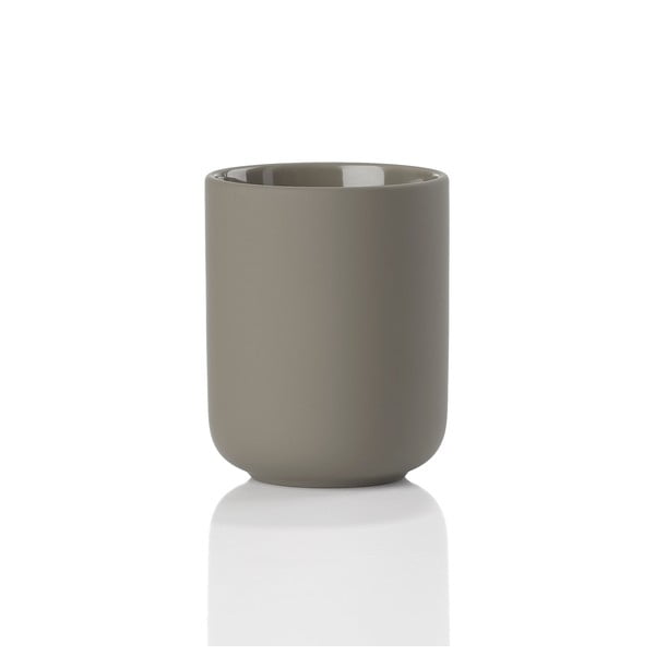 Barna agyagkerámia fogkefetartó pohár Ume - Zone-image-3