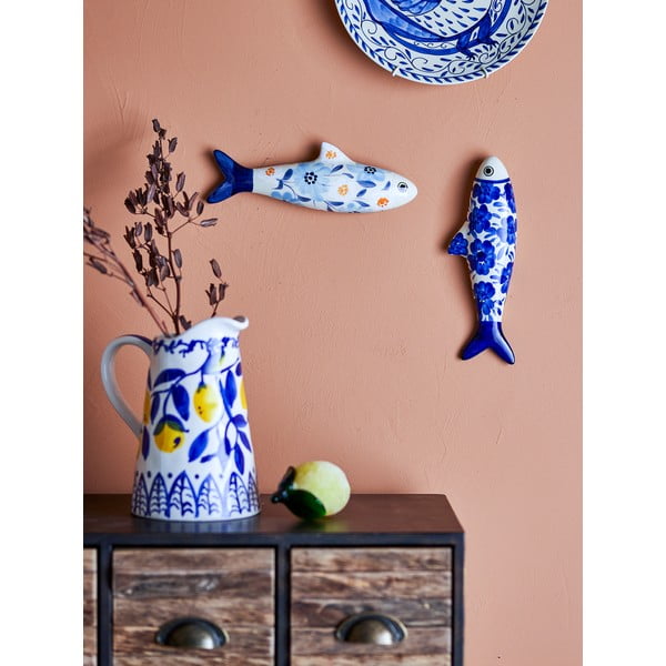 Agyagkerámia fali dekoráció 26x9 cm Dunne – Bloomingville-image-1