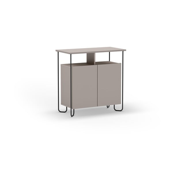 Szürke-bézs szekrény 80x80 cm Dilly – Marckeric-image-1