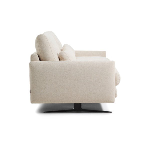 Bézs zsenília kanapé 240 cm Veliro – Kave Home-image-3