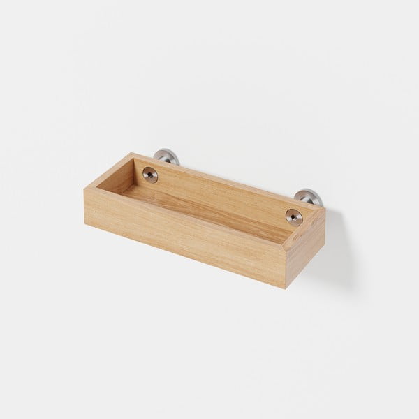 Yoku tölgyfa fürdőszobai fali polc - Wireworks-image-1