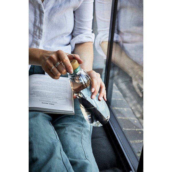 Üveg ivópalack 600 ml Eau Good – Black + Blum-image-2