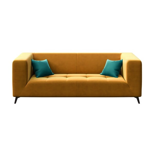 Toro mézsárga kanapé, 217 cm - MESONICA