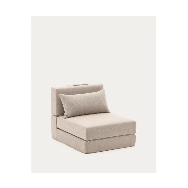 Szürkésbézs kinyitható fotel Arty – Kave Home-image-4