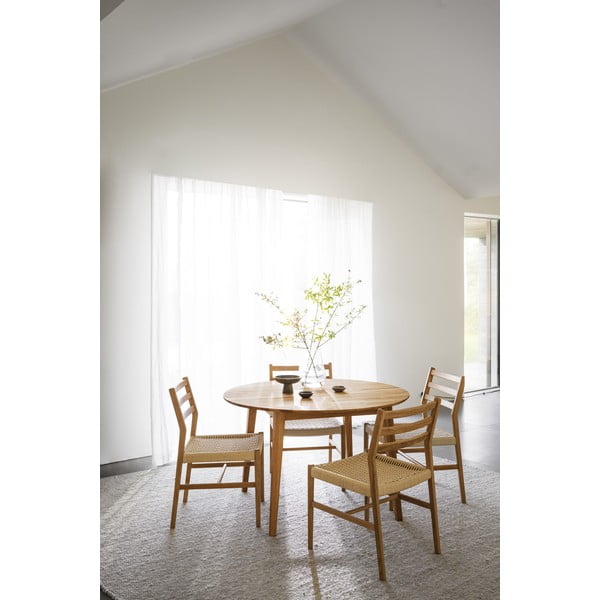 Natúr színű étkezőszék szett 2 db-os Harlan – Rowico-image-2