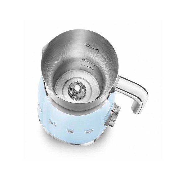 Világoskék elektromos tejhabosító 50's Retro Style  – SMEG-image-2