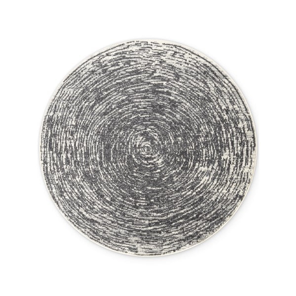 Szürke-krémszínű kerek szőnyeg ø 160 cm Gloria Cavallo – Hanse Home