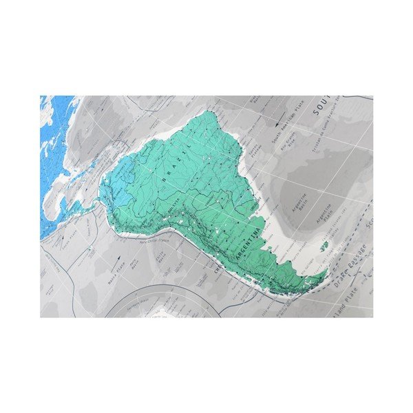 Colourful World mágneses világtérkép, 130 x 72 cm - The Future Mapping Company-image-1