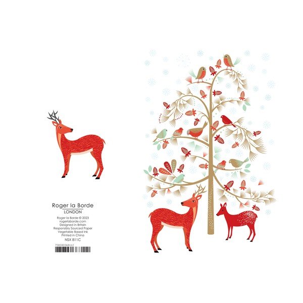 Üdvözlőlap szett 8 db-os karácsonyi mintával Christmas  – Roger la Borde-image-2