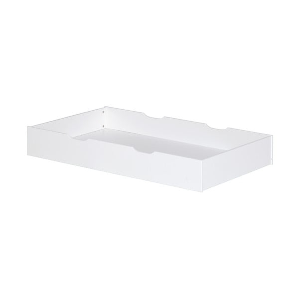 Fehér gyerekágy alatti fiók 70x140 cm White Junior – Flexa