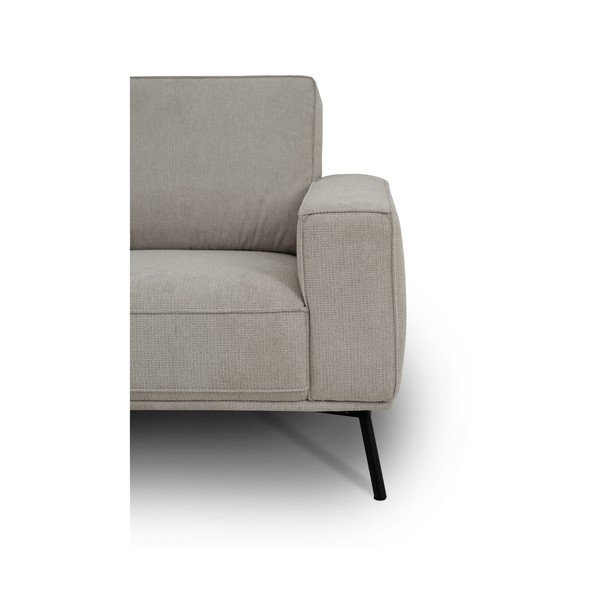 Szürkésbézs zsenília sarokkanapé (bal oldali-L alakú) Amsterdam – Scandic-image-4