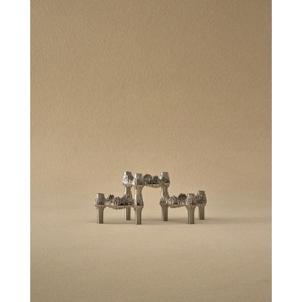 Fém gyertyatartó készlet 3 db-os Quist – STOFF Nagel-image-1