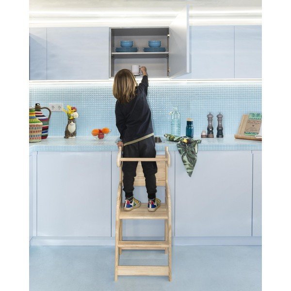 Giraffe tömör fenyő gyerekszék- Little Nice Things-image-2