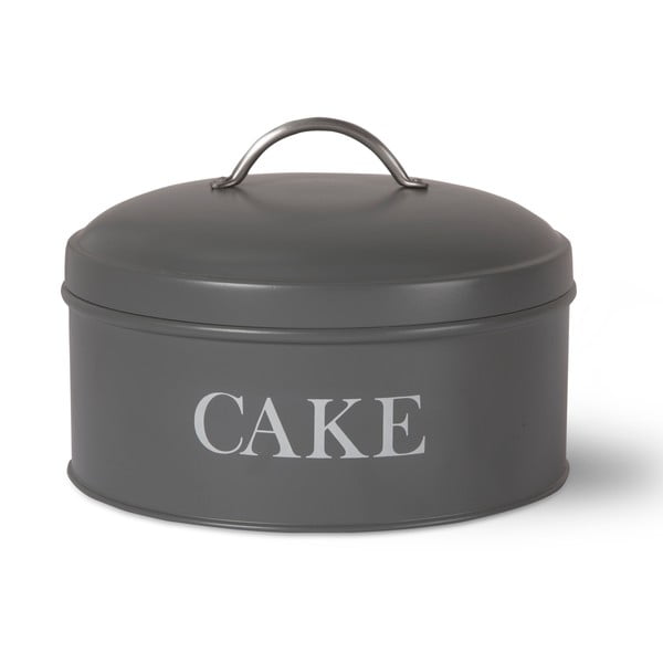 Cake szürke tortatartó doboz, ⌀ 24,5 cm - Garden Trading