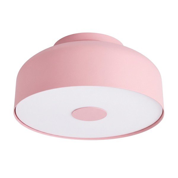 Rózsaszín acél mennyezeti lámpa ø 30 cm Omiq – Sollux