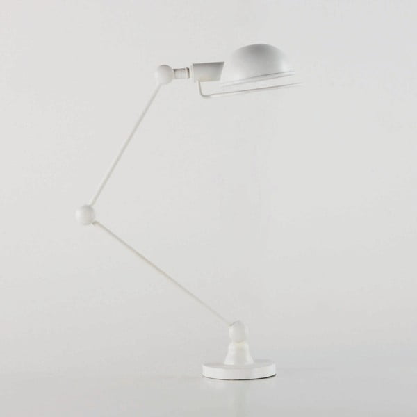 Office fehér fém asztali lámpa - Thai Natura