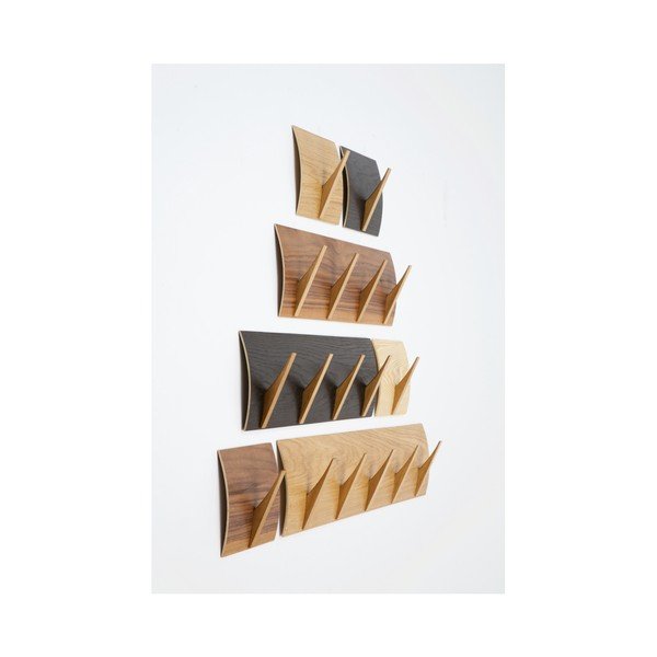 Rack Naki Walnut Large tömörfa akasztó - Woodman-image-1