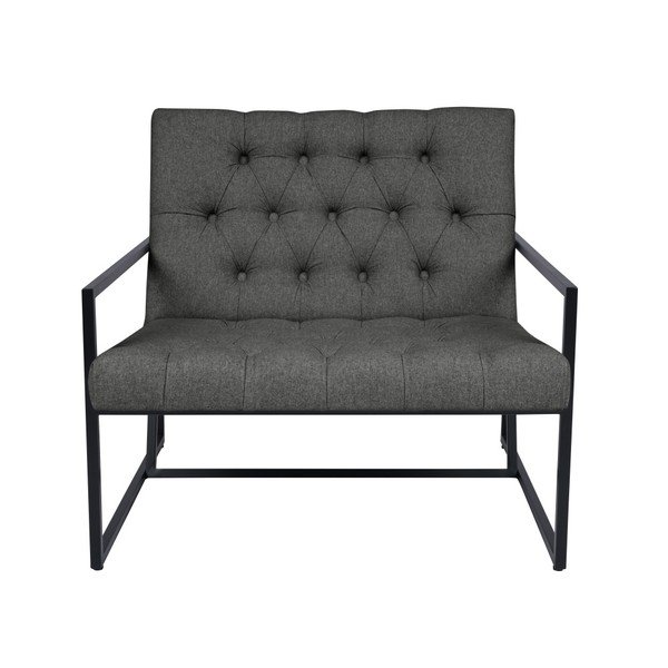 Aster sötétszürke fotel - Mazzini Sofas-image-2