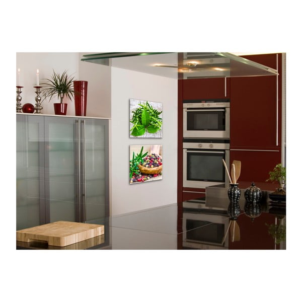 Glasspik Spice 2 B fali kép, 20 x 20 cm - Styler-image-1