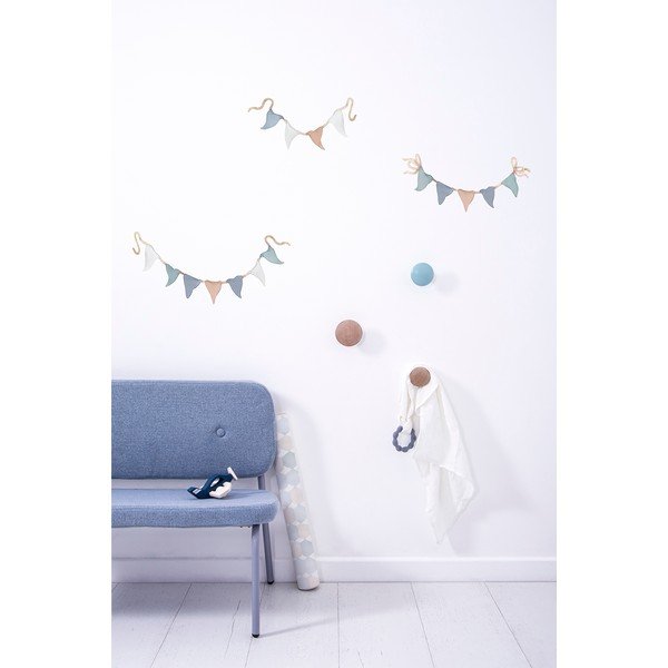 Gyerek matrica szett 3 db-os 66x33 cm Pennant Garlands – Lilipinso-image-1