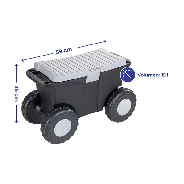 Gurulós kerti doboz - Maximex-image-4