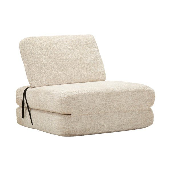 Fehér kinyitható buklé fotel Faster – Mauro Ferretti