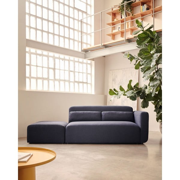 Sötétkék kanapé 244 cm Neom – Kave Home-image-1