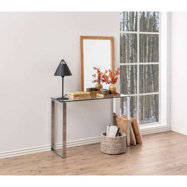 Katrine ezüstszínű konzolasztal, 110 x 40 cm - Actona-image-1