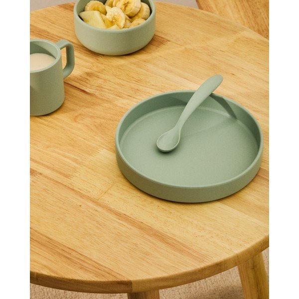 Szilikon gyerek étkészlet 2 db-os Lili – Kave Home-image-2